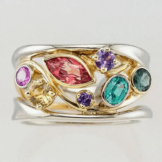Vintage Colorful Prifddinas Ring