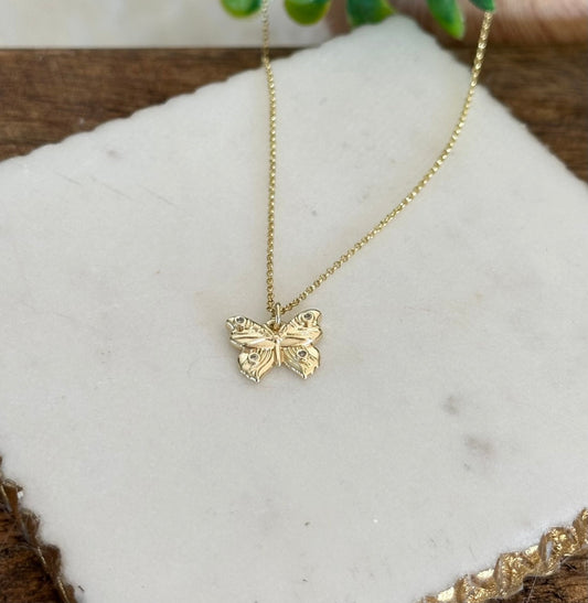 Farfalla Butterfly Necklace-Ariette Jewelry