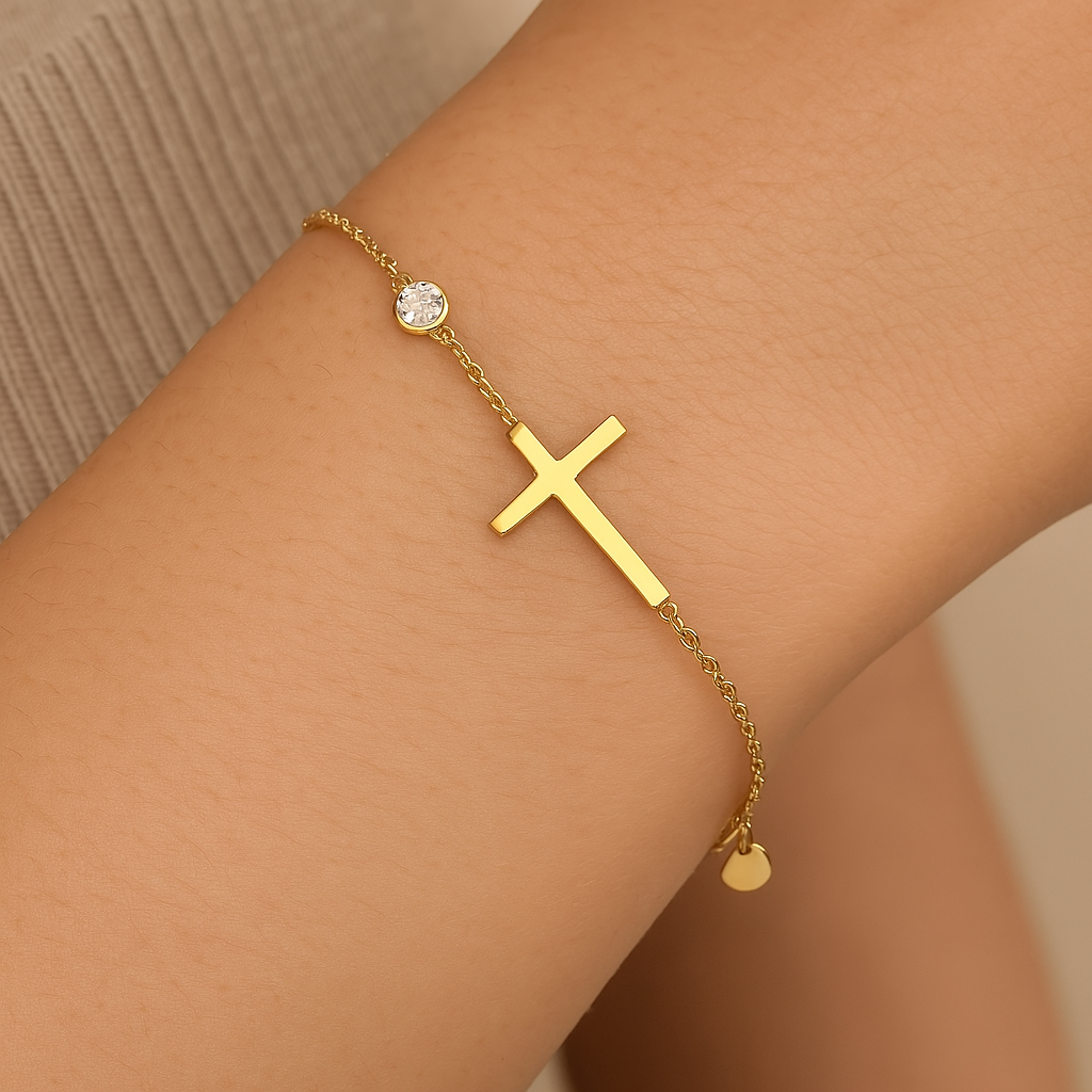 Spiritual Charm Gold Bracelet-Ariette Jewelry