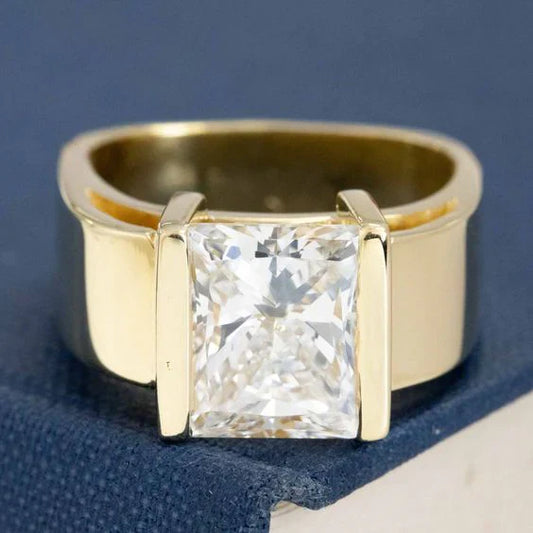 Vintage Princess Cut Ring-Ariette Jewelry